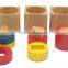 5 Set Small Wooden Stacking & Nesting Baby Early Development Toys