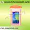 New Arrival 6'' fluorescent Waterproof Phone Bag For Mobile Phone, PVC Waterproof Bag/
