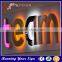 Super popular Stainless steel LED backlit back lit acrylic sign
