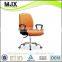 2014 Simple mesh office chair with arms on low back red typist chair