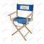 High Quality Foldable Armresting Director Chair/Wooden Armrest Canvas Folding Chair
