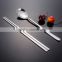LFGB food safe stainless steel spoon and chopsticks set-- Korean style, hotsell