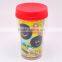 Custom promotional gift pleasand sheep decoration firing double wall plastic mug with lid