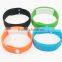 3D Calorie Pedometer USB Silicon Wristband Smart Watch with Sleep Monitor