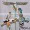 6 inch Plastic Eagle Garden Ornament, Garden Stakes