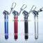 Convenient and accurate tyre gauge tester PVC LED Key ring