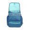 Toxin Free Polyester Backpack Diaper Bag Padded Baby Travel Bag Blue