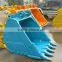 excavator spare parts concrete bucket, excavator heavy duty bucket