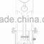 Outdoor Wet Barrel Fire Hydrant for Sale SS150/80-1.6