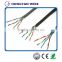 24awg copper TIA/EIA 568B Standard conductor cat5 cable