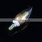 LED Candle bulb Gold E14 led candle bulb 3014SMD Warm White Champaign led candle light