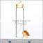clear glass vial with cap and inner