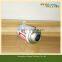 High pressure straight tinplate aerosol spray can for butane gas packaging