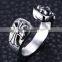 Stainless Steel Cuff Finger Ring