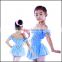 C2132 hot sale blue ballet costumes for girls wholesale kids ballet dance costumes