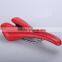 Black Soft Titanium Hollow Leather Cycling Seat Mountain Bilke Saddle