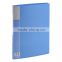 Professional stationery transparent color l pp file folder for interview