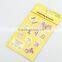 M-E001 2016 New design custom 3d epoxy sticker