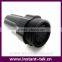 INST Plug and socked IP68 6pin wire copper crimp connector 22mm M22 ethernet connector