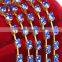 ss6 Single row gold Rhinestone cup chain for Garment Decoration, Ring,Nail Art Etc
