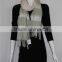 Polyester and Cotton Blending Yarn Dyed Long Scarf