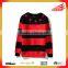 Hot sell black and red ladies cheap blank warm hoodies