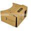 Hot Sales Portable DIY Cardboard VR 3D Box Glasses for tv Movie