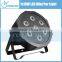 Disco Wash Led Mini Flat Par Lights 7X10W RGBW Led Par Light For Stage