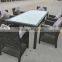 Garden dining Furniture - classic wicker dining sets 1 table + 6 chairs