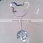 New Design Little Bear Handbag Stand Metal Chrome Display Rack