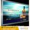 Single sided backlit panel aluminum profile light box for outdoor equipments