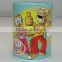 colorful and exqusite tin box without lid tin box