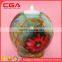 Customized glass candle holder weeding decoration fstival ornament