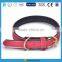 LF High quality high-end pu leather dog collar with metal buckle