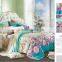 Newest Bright colorful printed 40x40s tencel duvet cover sets