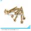 Yellow Zinc Galvanized Phillips head Self tapping screw