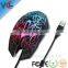 Optical Flashing High Quality Led Backlight 6D Gaming Wired Mouse