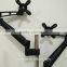 gas spring aluminum dual monitor arm vesa mount