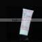 100g cosmetic plastic packing pink tube for ocean cream with white oval cap