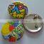 professional custom design tin pin blank button badge