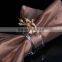 cheap Crystal Napkin Ring for Wedding decoration or souvenir