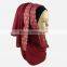 Fashion Wedding Accessories Lace Nnit Glitter Muslim Hijab Turkish Hijab Girls Scarf