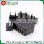 multi port 4.8a 3a 5 volt usb wall adapter with interchangeable us/uk/eu/au plugs