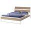 Metal Material and Commercial Furniture General Use Hotel Strong Wood Single Bed Strong Bed Frames