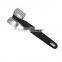 Durable Aluminum Alloy Stainless Steel Double Side Knock On Meat Hammer Meat Hammer And Kitchen Tools Beef Hammer