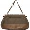 2016 New arrival custom hot sale Popular twill cotton PU Handbags for Lady
