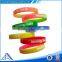 2016 silk print silicone wristband/embossed silicone bracelet