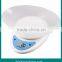 New Plastic ABS kitchen scale with bowl