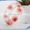 2016 wholesale pressed flower bangle resin bangles with real flower