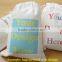 drawstring cotton bag with white cord/string